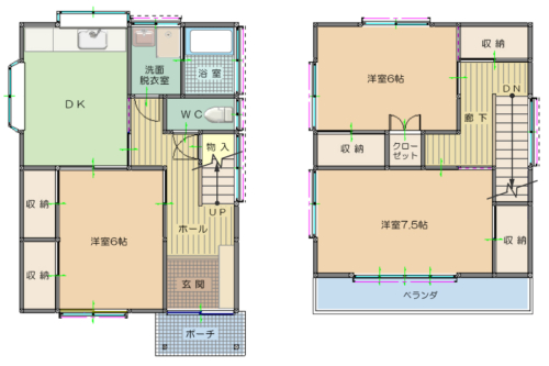 (間取)