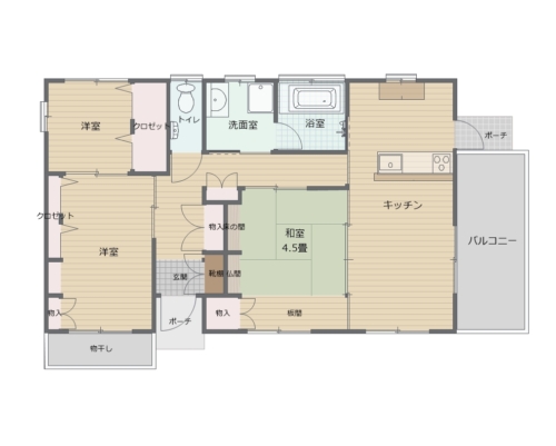 (間取)