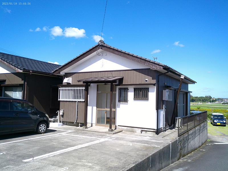 古城住宅６号棟.外観玄関側HP用