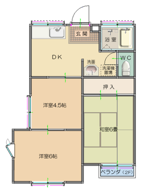 (間取)