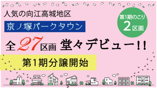 京ノ塚パークタウン 区画18 土地353.99㎡(坪107.08坪)【333.33㎡(坪100.83坪)】